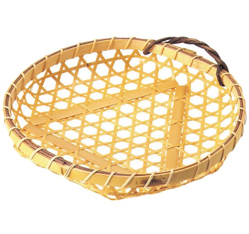 Amazon.co.jp: 萬洋(Manyo) 竹製 盛カゴ φ190×H30 大 18-111 : ホーム