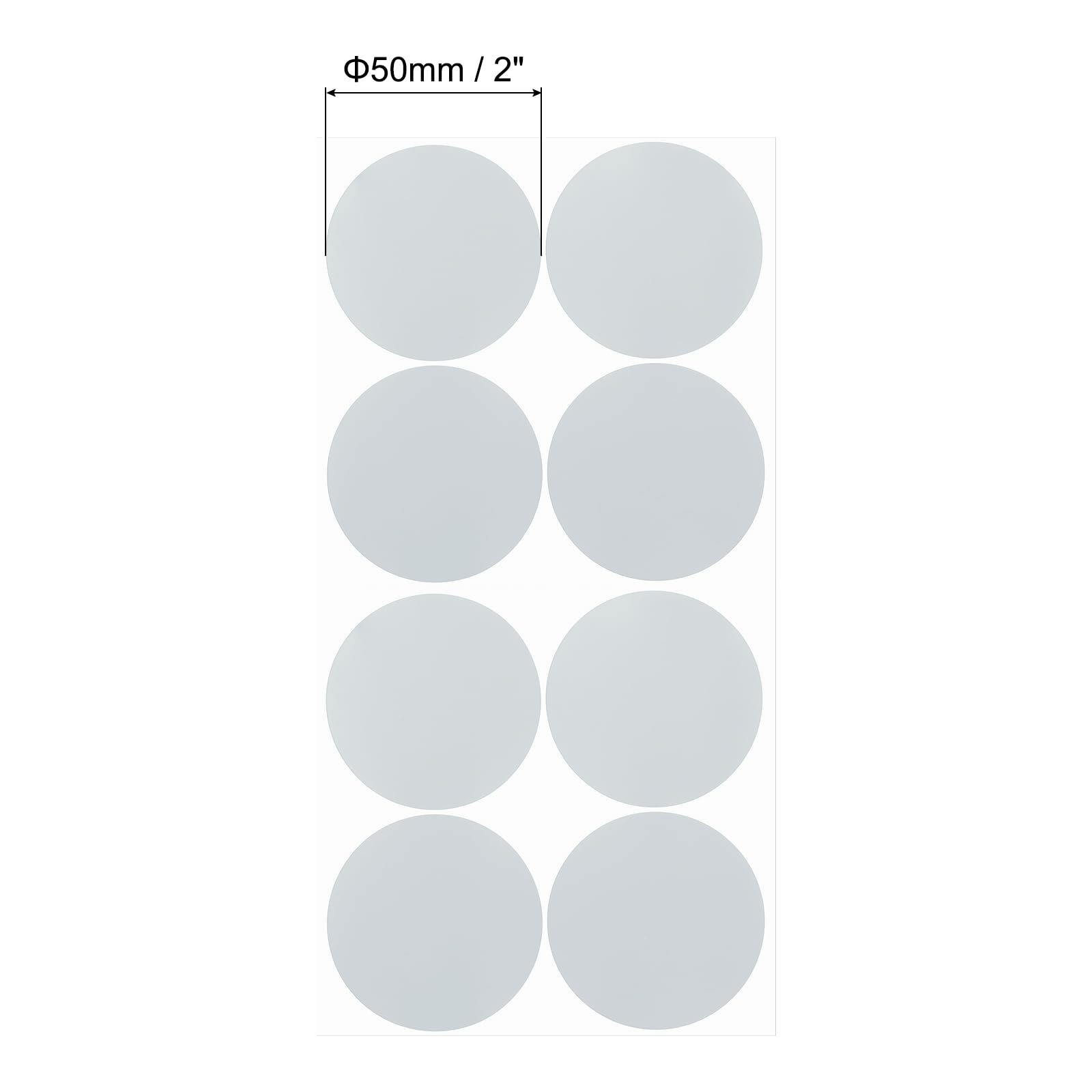 PATIKIL Round Colored Stickers 2" - Image 2