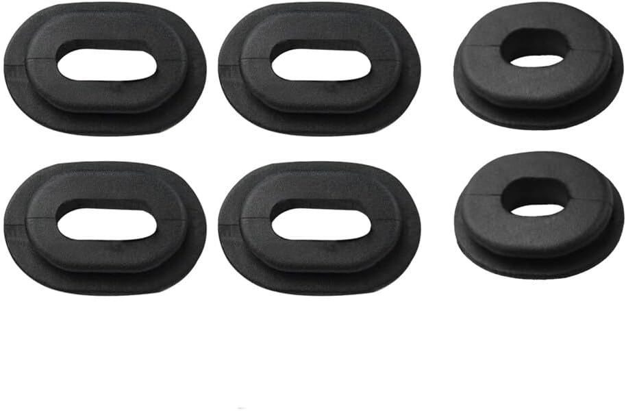 Motorcycle Rubber Grommet Single Side Cover,MoreChioce 12PCS Rubber Grommets 24mm