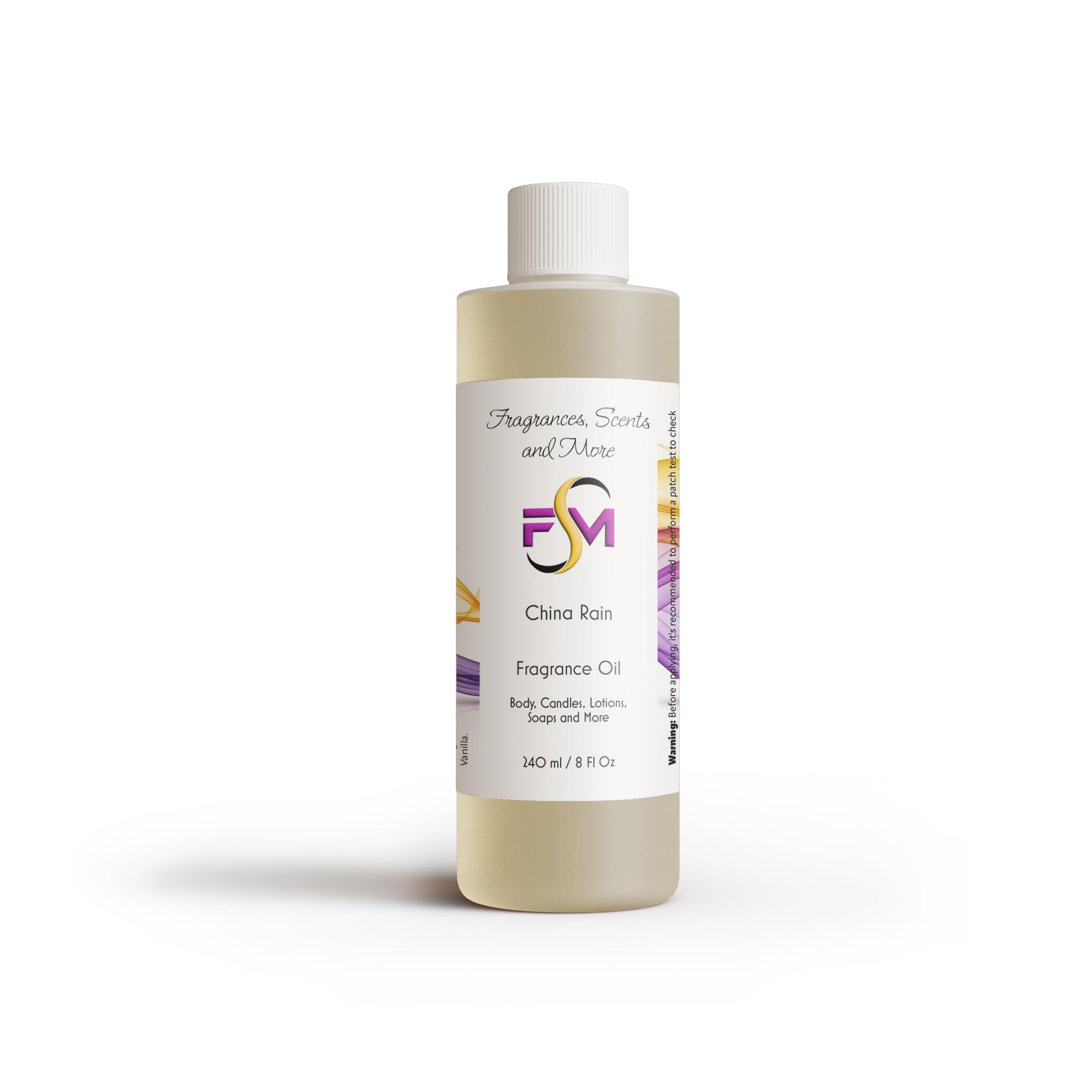 China Rain Fragrance Oil - 8 Fl Oz Plastic Bottle (240ml)