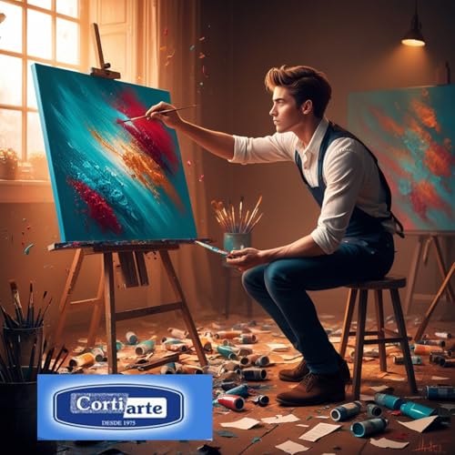 Tela para Pintura CORTIARTE 40X60cm 100% Algodão