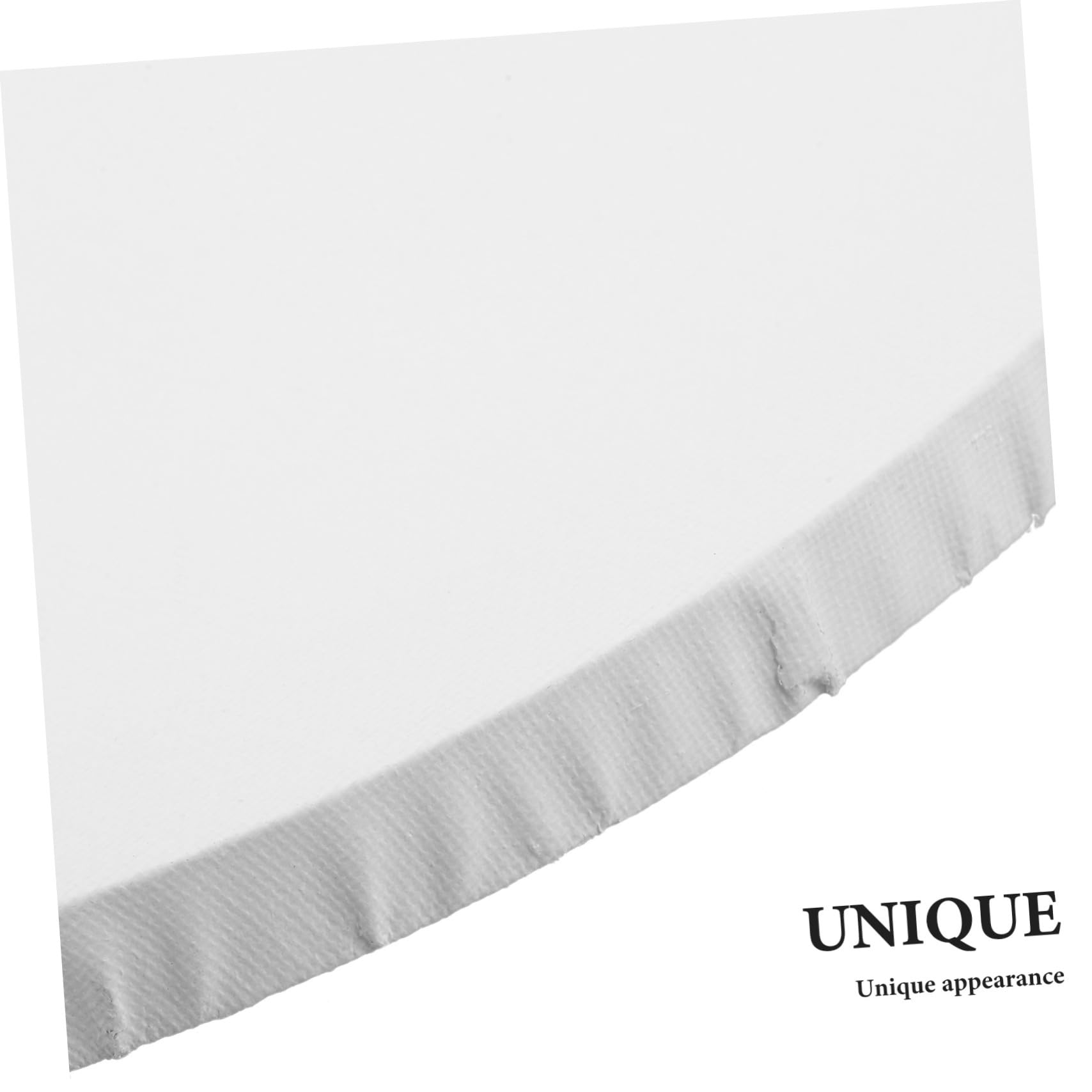 Homoyoyo 3 Pièces Lot de Toiles Rondes Coton Fine Texture Cadres Circulaires de Supports Peinture Huile Artistique et Dessin