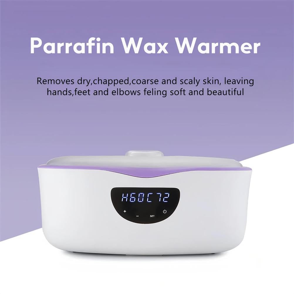 Macchina per Cera di Paraffina per Mani E Piedi, Bagno di Paraffina di Grande capacità da 4000 Ml, con Display Digitale, per Spa di Paraffina Domestica