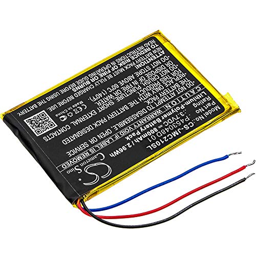 Ejjinenbby (800mAh/3.7V), Clip 2 Special Edition Battery Replacement for Clip Plus, P453048D 01