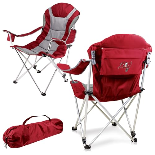 Image of Picnic TIME NFL Unisex-Adult NFL Reclining Camp Chair, Beach Chair for Adults, Sports Chair with Carry Bag