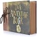 Photo Album Scrapbook, DIY Handmade Album Scrapbook Movie Up Travel Scrapbook for Anniversary, Wedding, Travelling, Baby Shower, etc (Travel Scrapbook) 