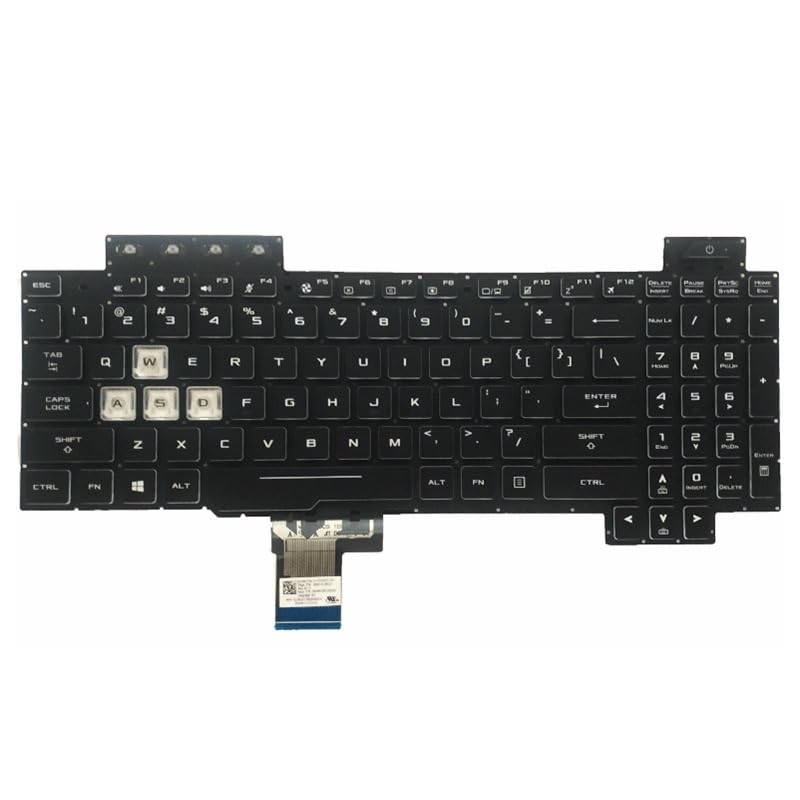 Clavier PC portable ASUS ROG FX504 GL703 pour espace de travail et bureau