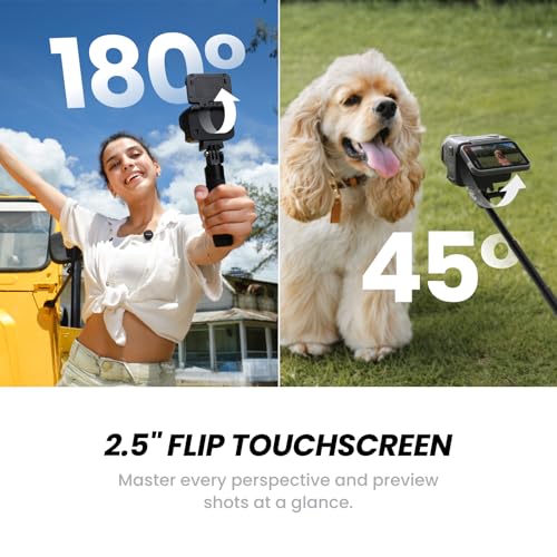 Image of Insta360 Ace Pro 2 Starter Bundle - 8K Waterproof Action Camera Co-Engineered with Leica, 1 /1.3 inch Sensor, Dual AI Chips, Superior Low-Light, 2.5 inch Flip Screen for Vlogging, Travel & Sports