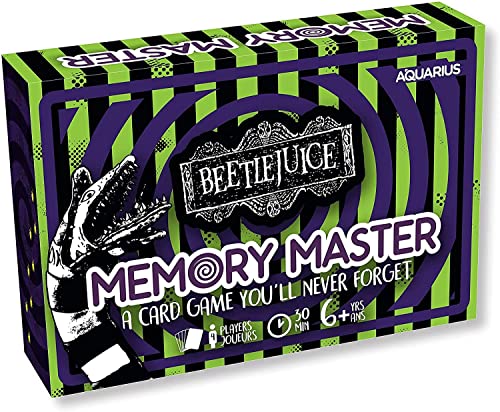 Beetlejuice Memory Master Card Game