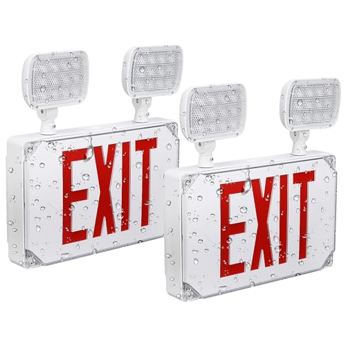 LEONLITE LED Exit Light Wet Location