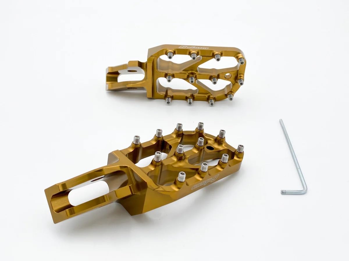 Warp 9 E-Moto Elite Foot Pegs for Talaria All Models, Altis Sigma, Must do upgrade, E-Bike, Comes in many Colors, E-Bike Pegs Footpegs, Red, Blue, Purple, Black, Magnesium, Gold, Silver, White.