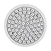 Lampada per Piante, Lampadina da Coltivazione LED 36W Lampadina Spettro Grow Light Faretto Completo Lampadina per Piante da Interno Verdure in Serra Idroponica Succulenta Piantine Organiche LED E27