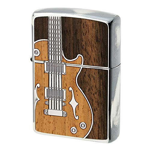 ZIPPO(ジッポー) オイルライター NO200 ANTIQUE Guitar シルバー 1201S442