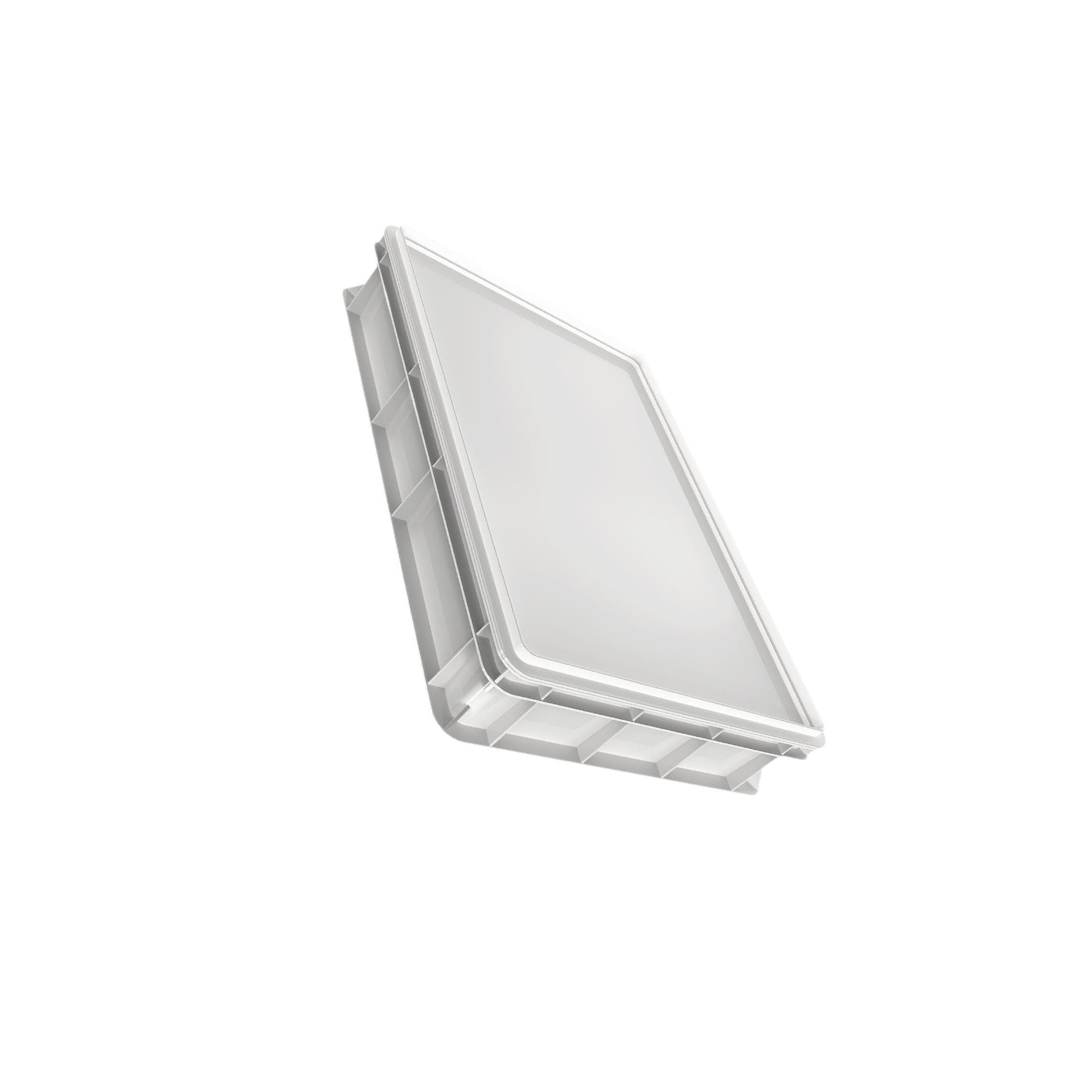 LIXSAZSE Pizza Proofing Box Refrigerator Organization Box Large Capacity Crafted For Pizza Management Etc. Cabinet Kitchen Organizer Bins Tray Square Flip Lid
