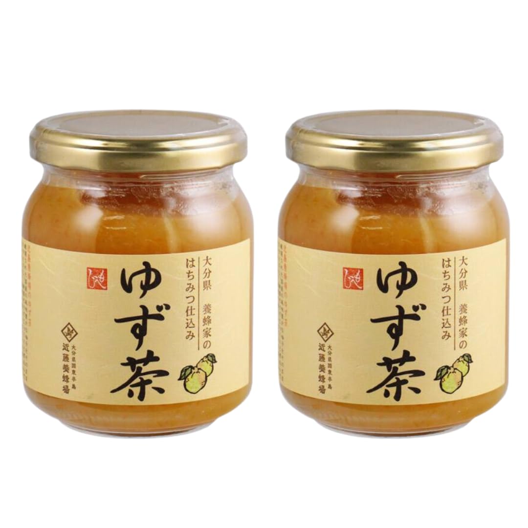 Amazon.co.jp: 【ゆず茶 250g まとめ買い 2個セット】柚子 はちみつ