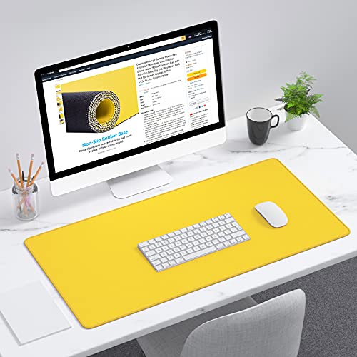 Alfombrilla de mouse grande Dapesuom con base antideslizante para teclado completo 7
