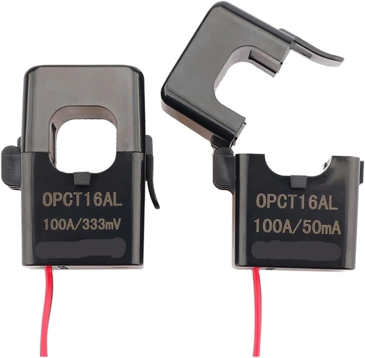High Frequency Split Core Current Transformer Sensor OPCT16ATL 100A 50mA 50A 40mA 10A 5mA 5A 2.5mA Open Type Current CT Clamp on (100A - 50mA)