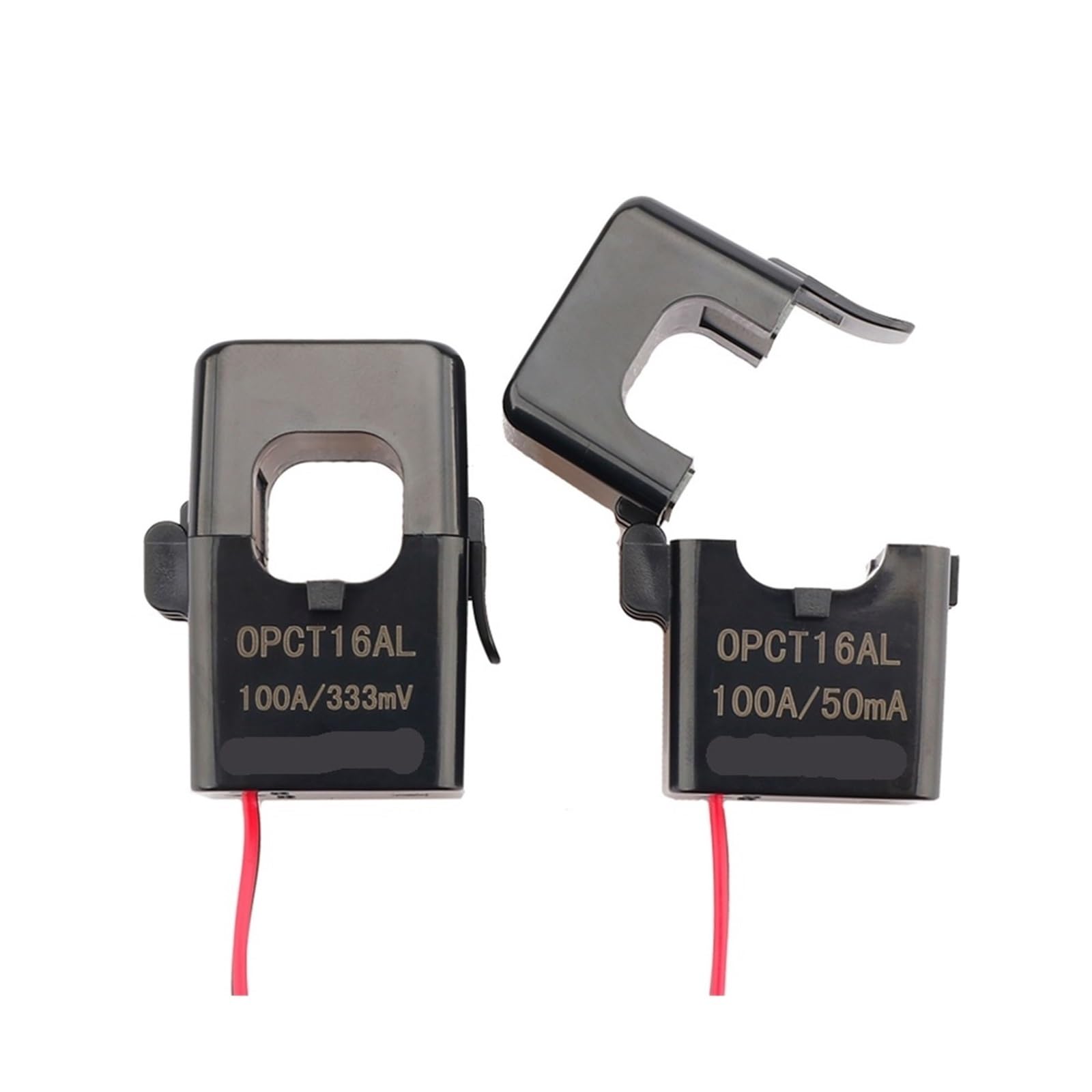 High Frequency Split Core Current Transformer Sensor OPCT16ATL 100A 50mA 50A 40mA 10A 5mA 5A 2.5mA Open Type Current CT Clamp on (100A - 50mA)