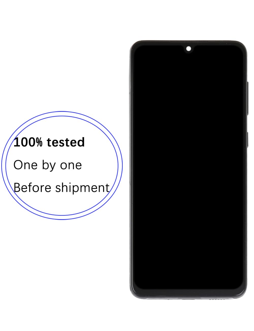 Écran pour Samsung Galaxy A33 5G TFT A336E A336B A336B/DS Écran LCD de Rechange Assemblée réparation Kit (Noir avec Cadre,Pas d'empreintes digitales)