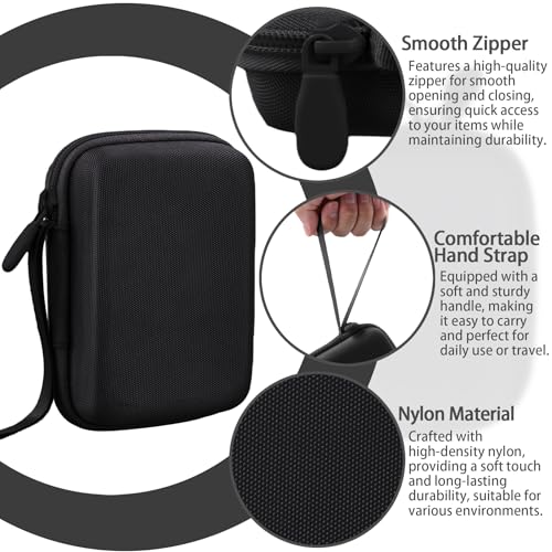 Image of co2CREA Case for Omron PM500 Max Power Relief TENS Unit Muscle Stimulator, Hard Travel Case Compatible with Muscle Stimulator and Replacement Pads (CASE ONLY)
