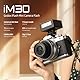 Godox iM30 Mini Blitz, GN15 mit 7 Leistungsstufen, 6500K±200K mit S1/S2 optischer Steuerung für Canon/Sony/Fuji/Nikon/Panasonic/Olympus Kamera Blitz
