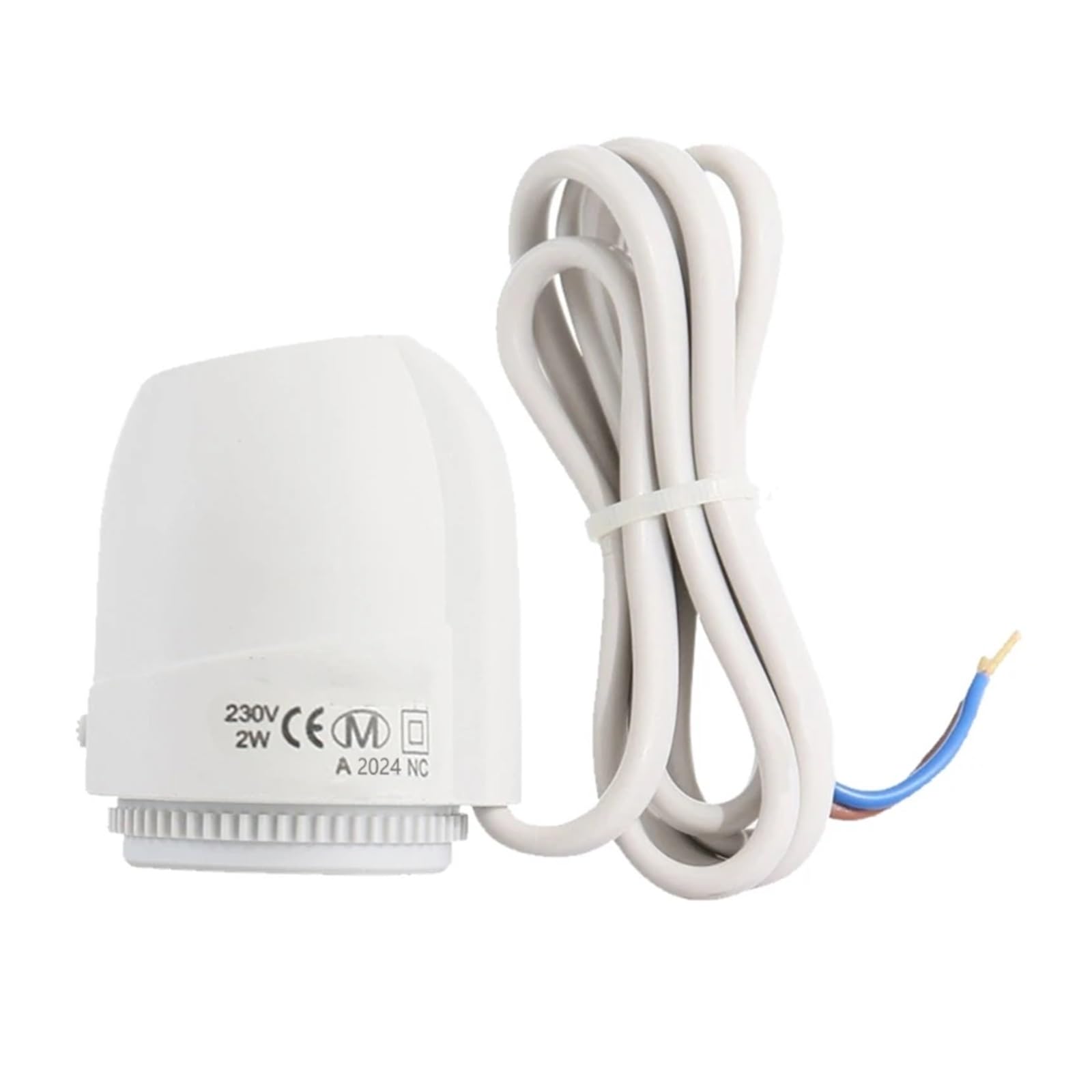 Vanne de radiateur avec actionneur thermique 220V économie d'énergie normalement fermé