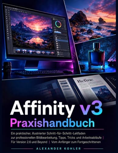 Guide Affinity v3 livre de retouche photo de débutant à avancé