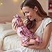 BABESIDE Lifelike Reborn Baby Dolls - Sleeping Realistic Newborn Soft Body Real Life Girl Dolls with Accessories Gifts for Kids Age 3 + & Collection, 20 inches
