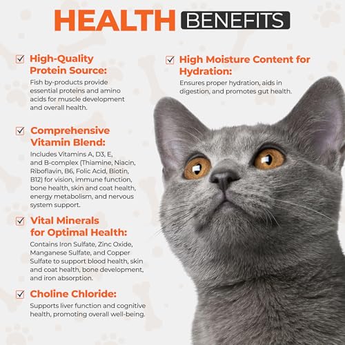 Image of Scoochie Pet Products Chef Scoochie's Tender Seafood Chunks in Gravy Wet Cat Food - Easy Open Pop-Top Cans - Protein & Essential Nutrients - Gourmet Meal for Indoor & Outdoor Cats 12 Cans (14 oz e.)