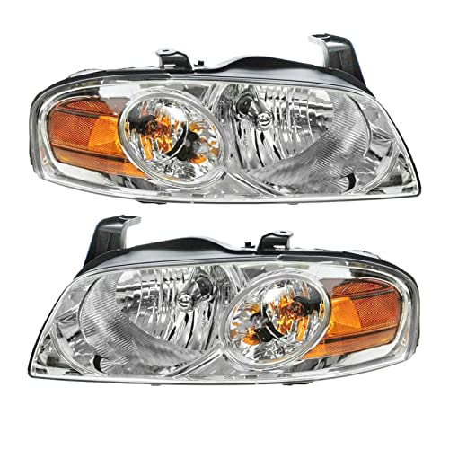 Models Headlights Headlamps Pair Set For 04-06 Nissan Sentra Base And S #TOP8