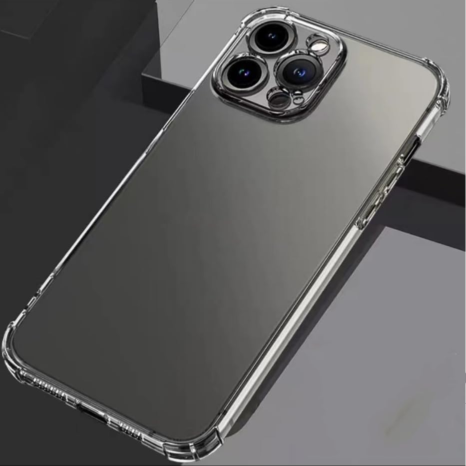 Photo 1 of Transparent Anti-Drop and Anti-Yellowing case for iPhone 15 Pro Max