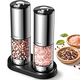 Zadelar Rechargeable Electric salt and p...