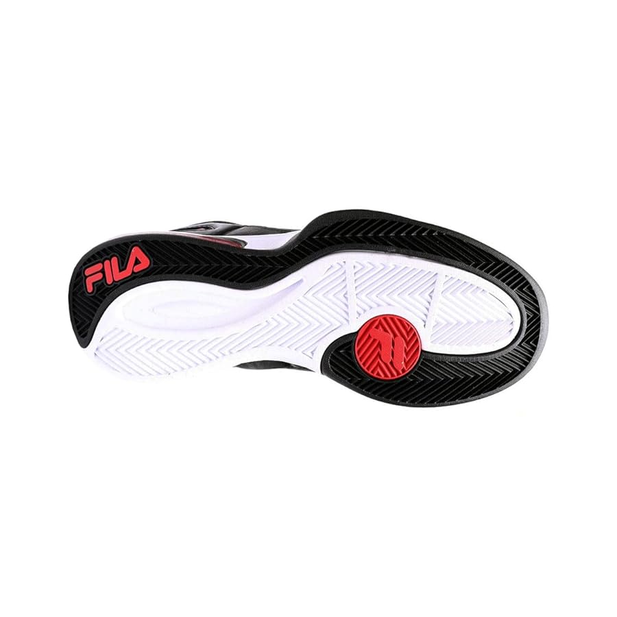 Amazon.com | Fila Men's Activisor Viz Sneaker, Black/Red