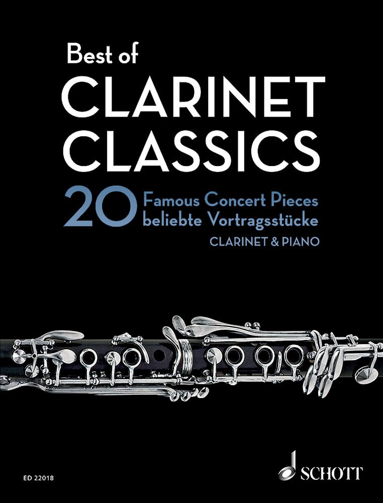 Clarinet in Bb and piano recueil de référence des 20 pièces de concert