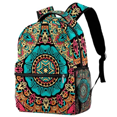 Sac de voyage décontracté style ethnique pour escapades et lycée