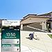 Outdoor Solar Battery Powered Security Camera, SOLIOM S60 1080P Home Wireless IP Cam with Accurate Motion Detection; Wide Angle Range, Quick Alert and Night Vision