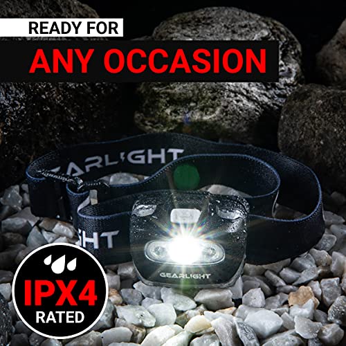 Gearlight Usb Rechargeable Headlamp Flashlight - S500 Running, Camping, And Outdoor Led Headlight Camping Headlamps - Head Lamp Light For Adults, Kids, Emergency Gear [2 Pack] #TOP5