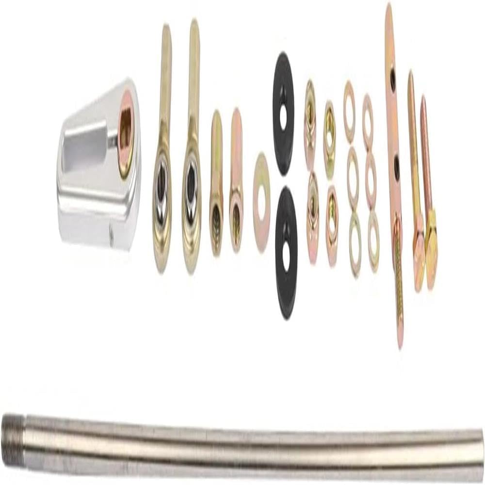 21" Adjustable Transmission Column Shift Linkage Kit Compatible with GM Chevy TH-200 200-4R TH-350 TH-400 4L60 4L60E 4L80E 700-R4 Transmission