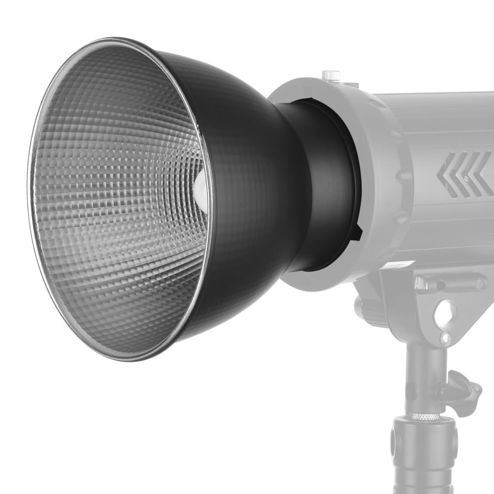Riflettore Diffusore Da 7″ Con Griglie 20°/40°/60° Per Illuminazione Studio – Baorong Mount - 2