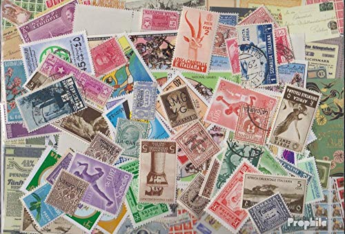 Prophila Collection Italia 300 Diversi Francobolli (Francobolli per i Collezionisti)