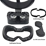 Diseño único: especialmente diseñado para el casco Oculus Rift S VR, en cuero de PU y espuma de alta calidad, suave y cómodo.