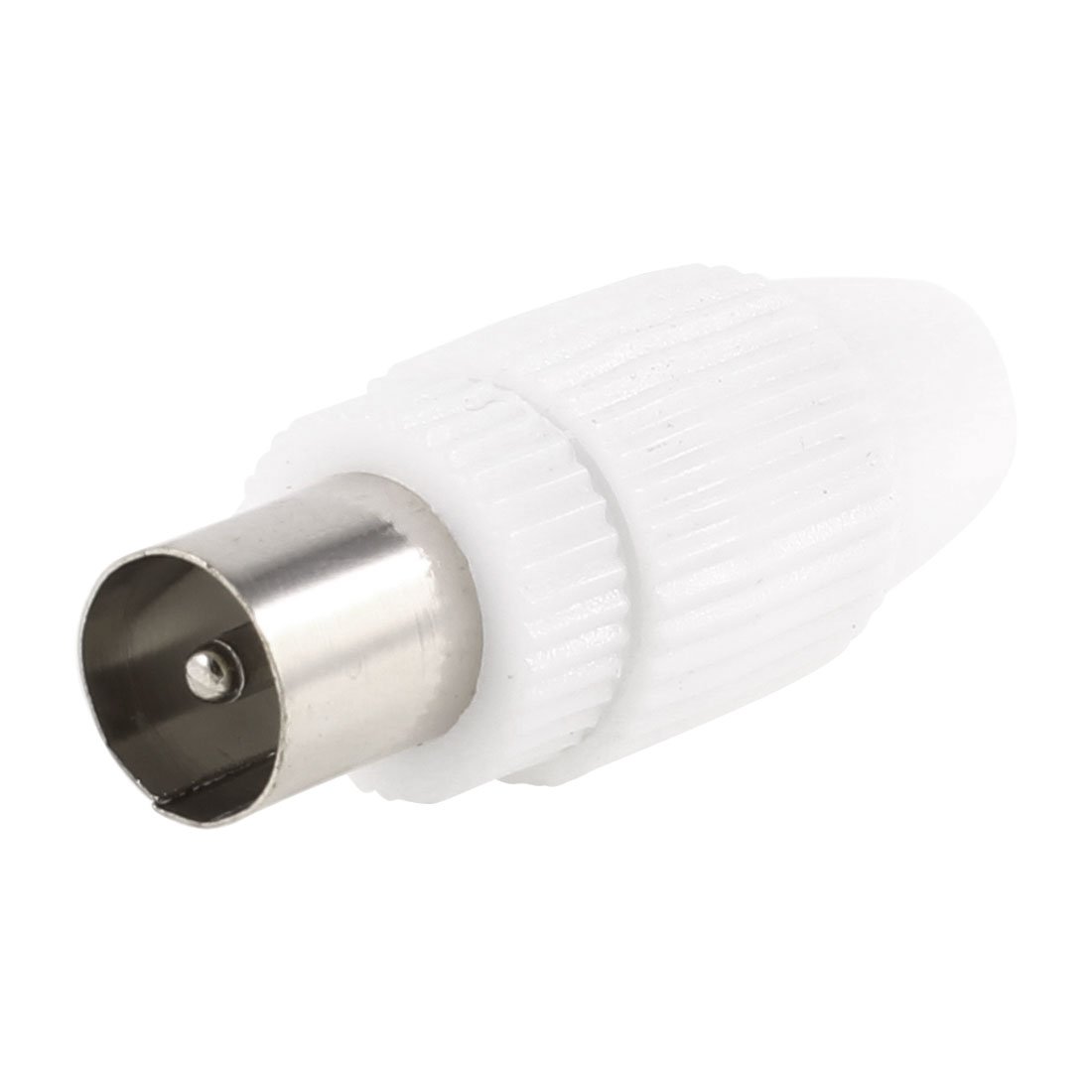 Ruilogod wxd3 Male CATV TV wxd2 Coaxial Adapter Connector White