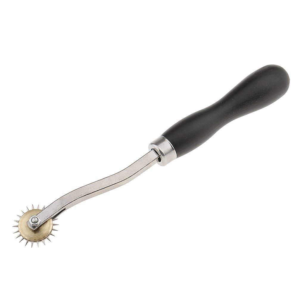 U-K As Shown Serrate Edge Pattern Tracer Tracing Wheel Tailor Dressmakers Marker Fabric Sewing Tools Service Black