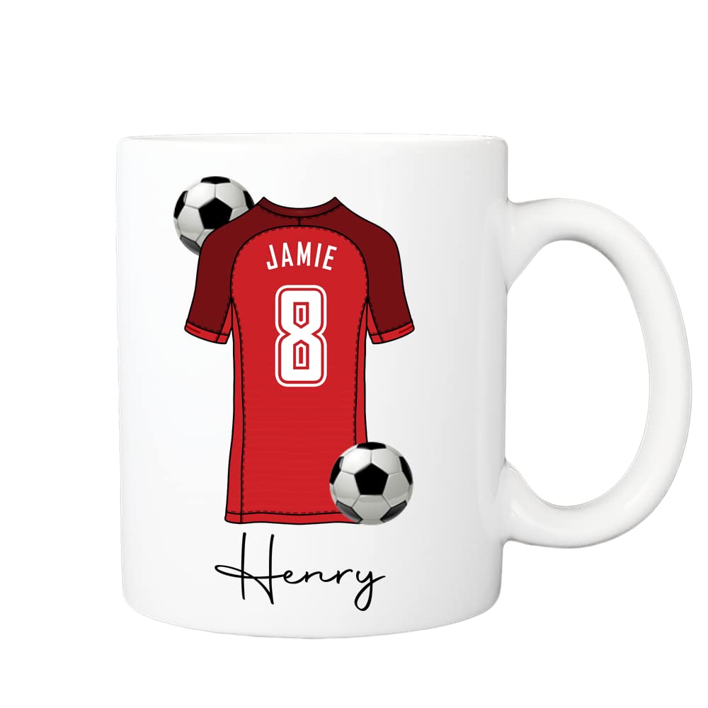Pickhut Personalised World Cup 2022 Football Mug (Switzerland)
