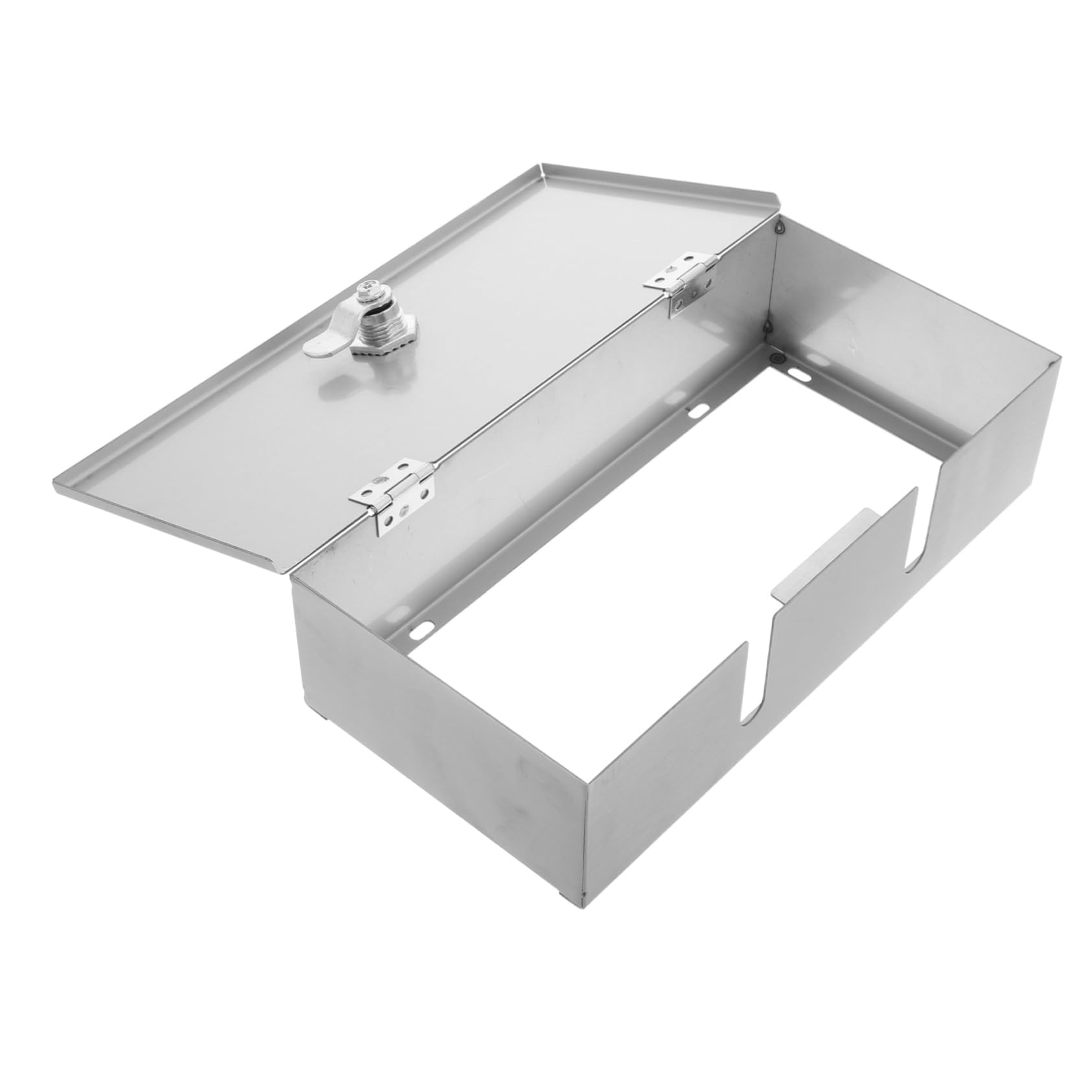 ibasenice Scatola Stagna per Prese Doppie da Esterno in Acciaio Inossidabile, Design a Doppia Presa, Installazione a Parete, Resistente alle Intemperie per Veicoli Elettrici e Attrezzature
