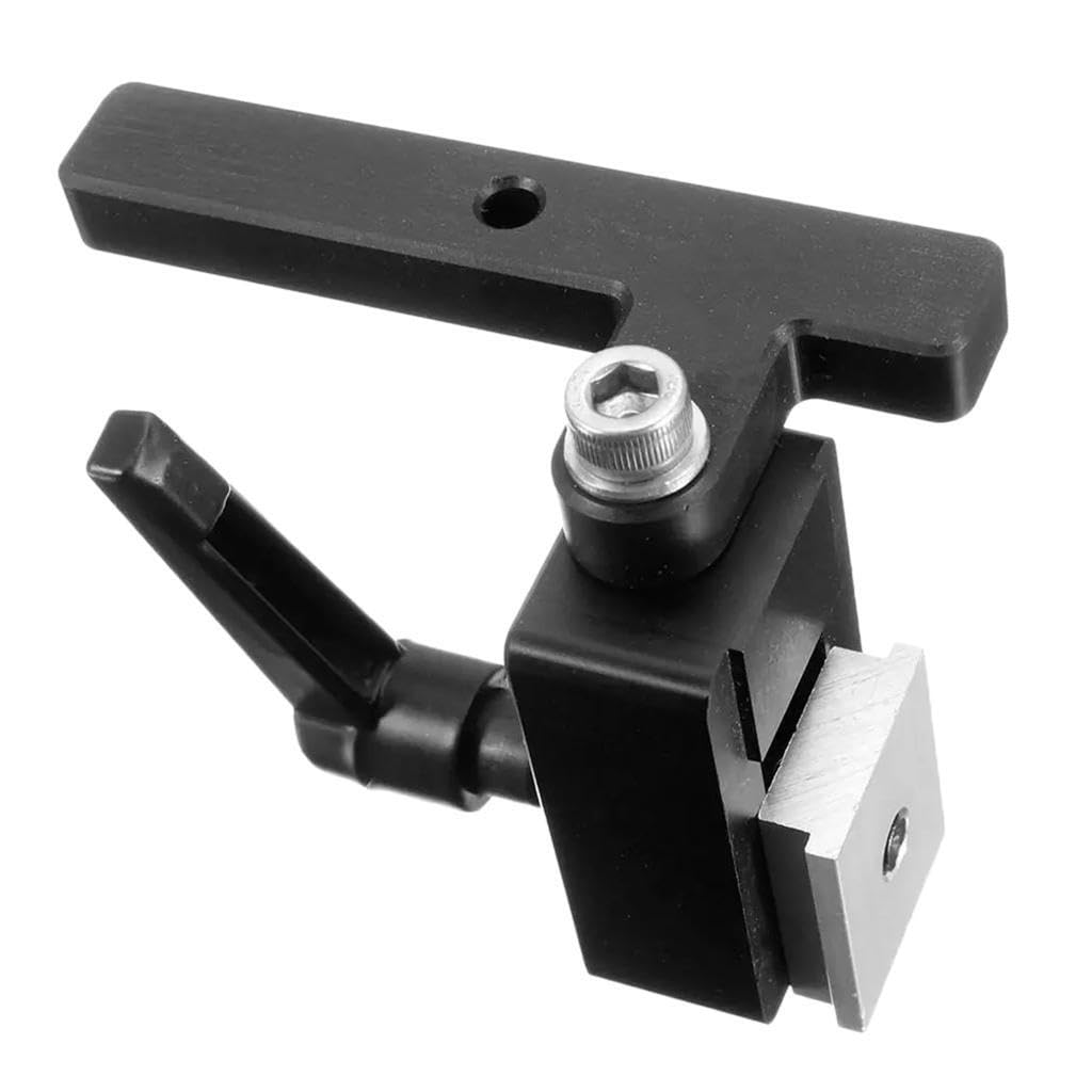 KTUXZCI Woodworking Limiter and T-Track Flip Stop Efficient Work Solutions for All Artisans and DIY Woodworkers T-Slot T-Track Flip Stop Woodwork T Slot Miter