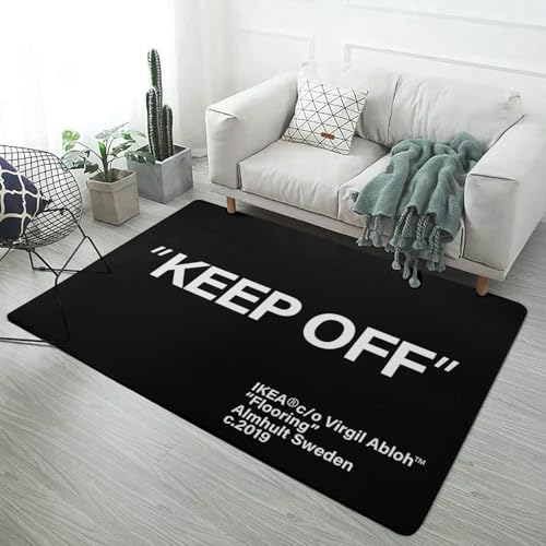Tapete Moderno Keep Off 100.58x79.2 cm miniatura 2