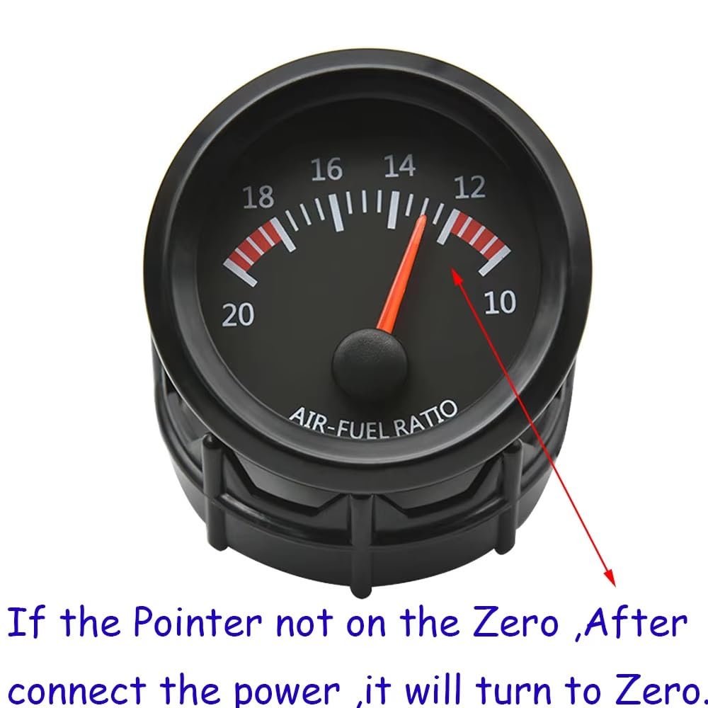 Per Misuratore AFR Per Auto 12 V 20:1-10:1 Corsa Rapporto Aria-carburante 52 Mm Con Sensore Ossigeno O2 A Banda Stretta 0258006028 Sensore ossigeno