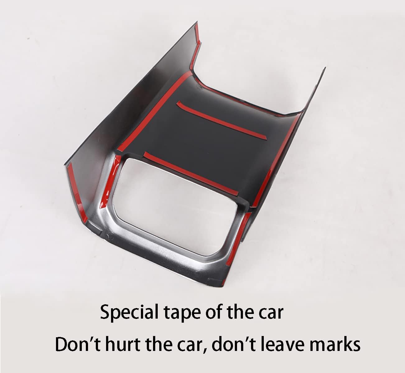 Car Interior Accessories for Toyota Highlander 2020 2021 2022 2023 2024 2025 Rear Air Vent Outlet Panel Cover Trim ABS（ Carbon Fiber Style ） 1PC