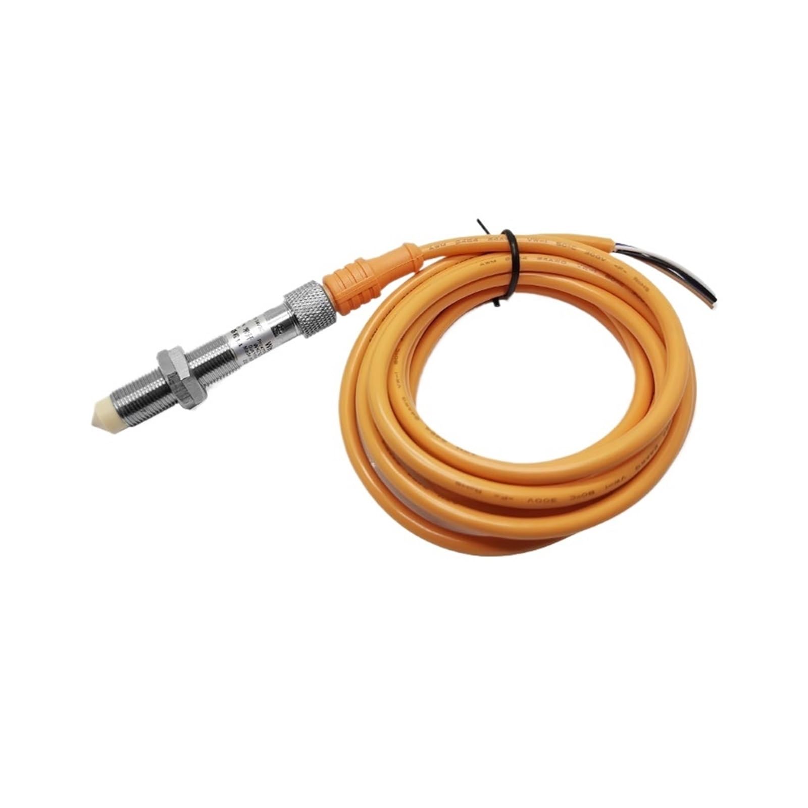 JJKKOZVQF Capacitive contact liquid level detection sensor glue oil level sensor material level proximity switch WKC1204(With 2M wire NC)